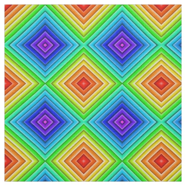 Geometrisk topografi - Elfenbensvit linneväv Tyg (Prov)