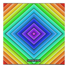 Geometrisk Topografi (enkel) - Falsk Canvas