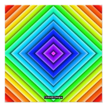 Geometrisk topografi (enkel) - Fototryck