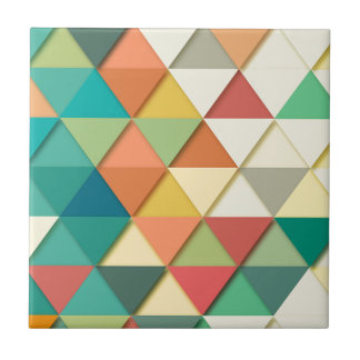 Geometrisk triangel kakelplatta