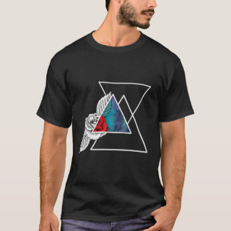 Geometrisk triangel Ro Aesthetic Minimal Art Mini T Shirt