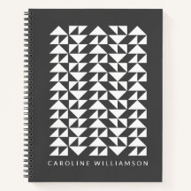 Geometrisk triangelform Mönster i svart