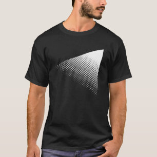 geometrisk triangelformning för raster t shirt