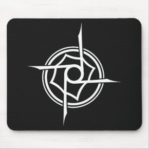 Geometrisk Tribal Sigil - Abstrakt Stjärna Emblem Musmatta