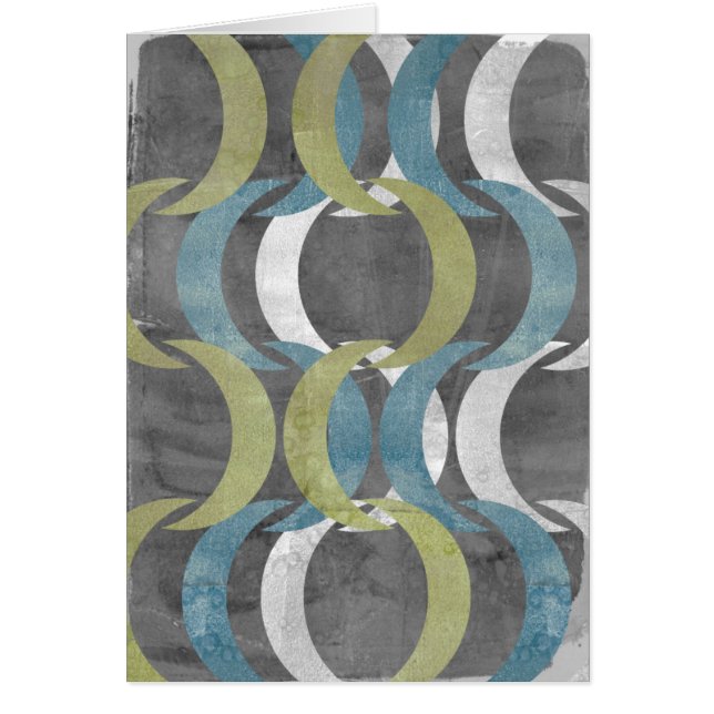 Geometrisk upprepning I Hälsningskort (Framsidan)