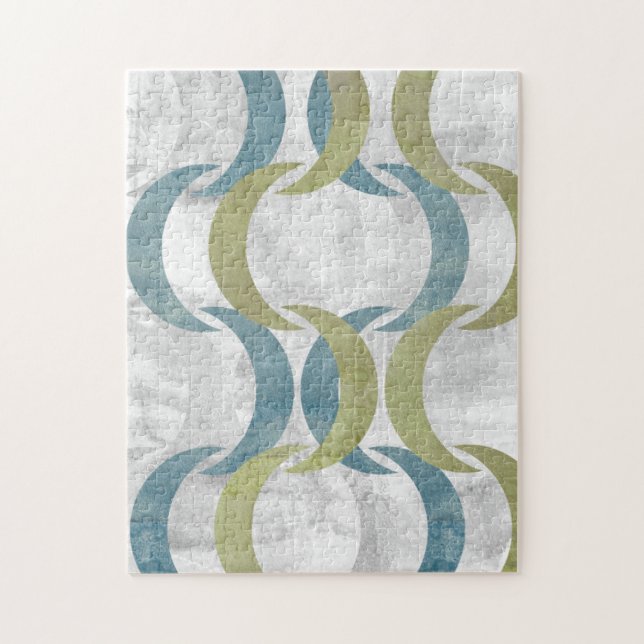 Geometrisk upprepning III Pussel (Vertikal)