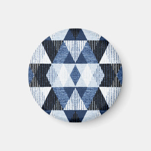 Geometrisk upprepning: Texturerad bakgrund. Magnet