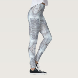 Geometrisk utformning av grått-hårigets varg leggings