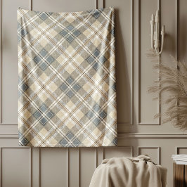 Geometrisk utformning av minsta ivorianska bruna C Fleecefilt