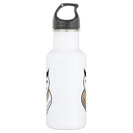 Geometrisk utformning av uggla logotyp