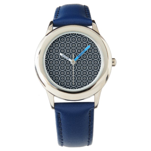 Geometrisk utskrift armbandsur (Framsida)