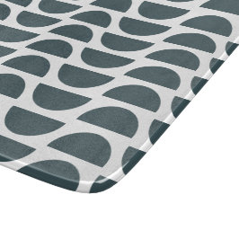 Geometrisk utskrift av blått Abstrakt i contempora