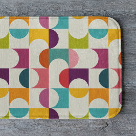 Geometrisk utskrift av modern Abstrakt under århun Badrumsmatta