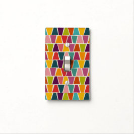 Geometrisk utskrift av modern mosaik under århundr