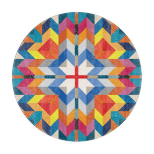 Geometrisk vintage: Scandinavian Färg Blocks