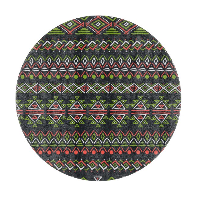 Geometrisk vintage: Sömlös mönster-uppsättning. (Framsidan)