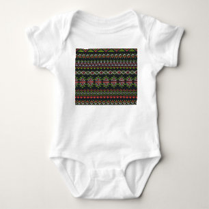 Geometrisk vintage: Sömlös mönster-uppsättning. T Shirt