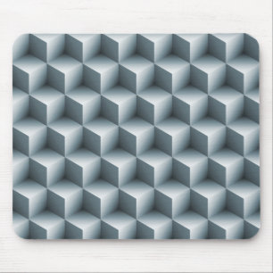 Geometriska 3D-kuber Musmatta