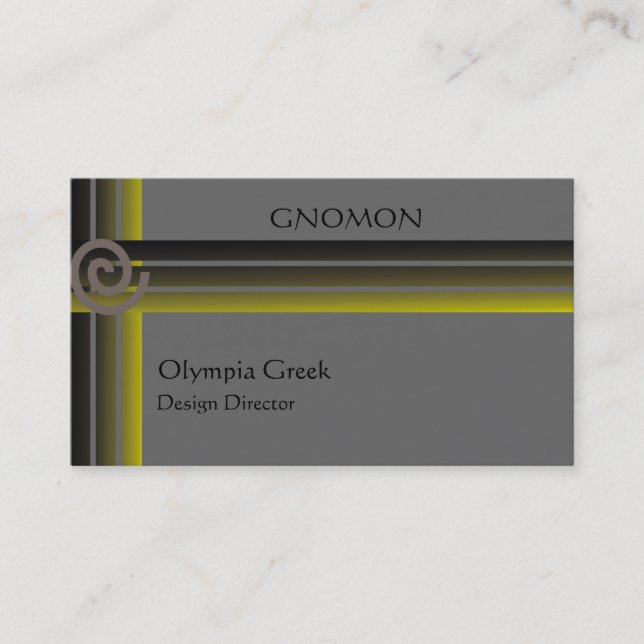 Geometriska Affärskort Visitkort (Framsida)