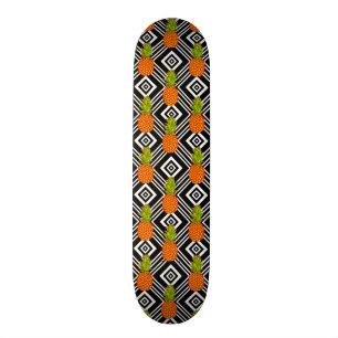 Geometriska ananas old school skateboard bräda 18 cm