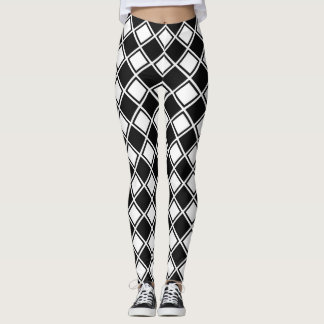 geometriska baljväxter i mode leggings