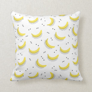 Geometriska bananer kudde