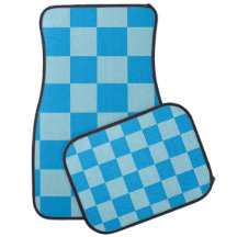 Geometriska blåkvadratblock