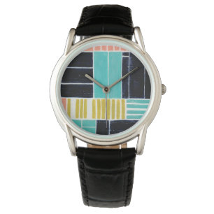 Geometriska block armbandsur