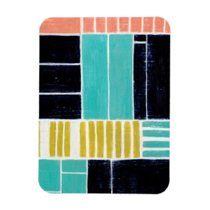 Geometriska block magnet