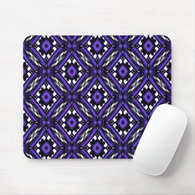 Geometriska blommor.... musmatta (Med mus)