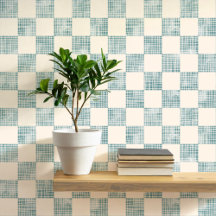 Geometriska Checkers för vattenfärgsskum