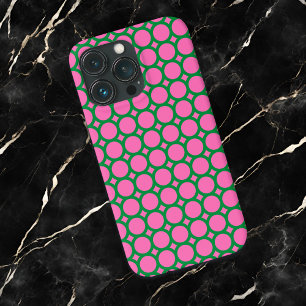 Geometriska cirklar för modern Grönt och Rosa Abst