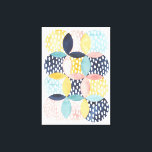 Geometriska cirklar med vattenfärg canvastryck<br><div class="desc">Geometriska cirklar för vattenfärg Artist: Grace Popp</div>