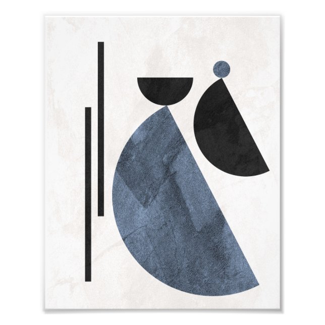 :Geometriska cirklar och Abstrakt och Linjer Fototryck (Framsidan)