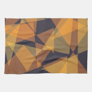 Geometriska, coola, trendig, moderna, enkla triang kökshandduk