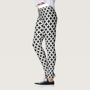 Geometriska diamanter leggings