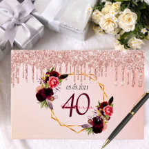 Geometriska droppar i födelsedagsfestens blommigt