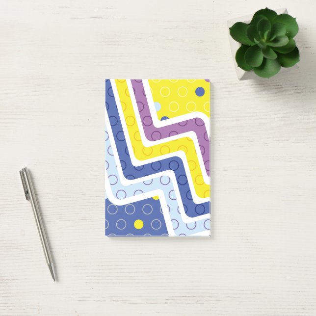 Geometriska Figurer 5 Post-it Block (Kontor)