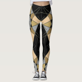 Geometriska förband av Joya Kväll Leggings