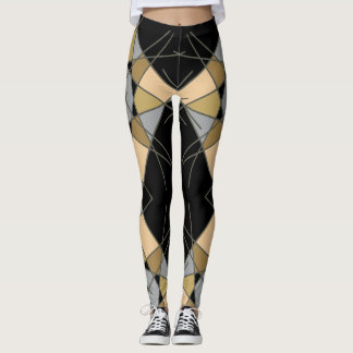 Geometriska förband av Joya Kväll Leggings