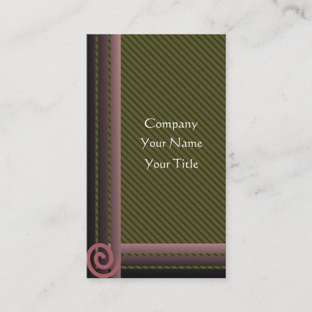 Geometriska företagsprofiler visitkort (Framsida)