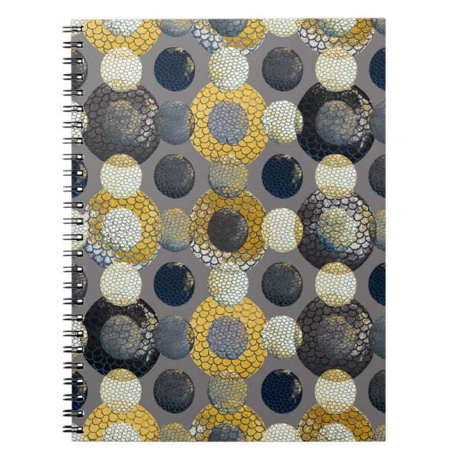 Geometriska former för abstrakt: Färg vattenfärg. Anteckningsbok (Framsidan)