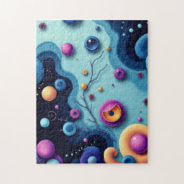 Geometriska former för brant Abstrakt Pussel