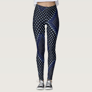 Geometriska former för diamantdimensioner leggings