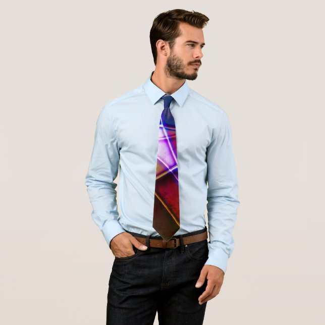 Geometriska former för färgad av rost åldras med n slips (In Situ)