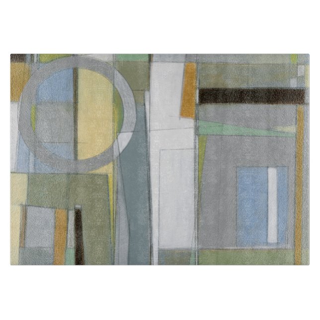 Geometriska former för färgfull Abstrakt (Framsidan)