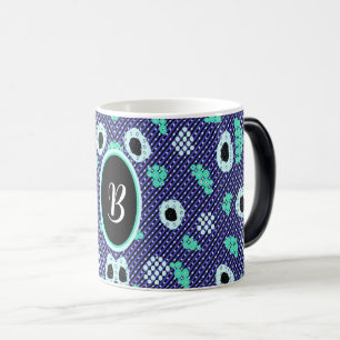 Geometriska former magisk mugg