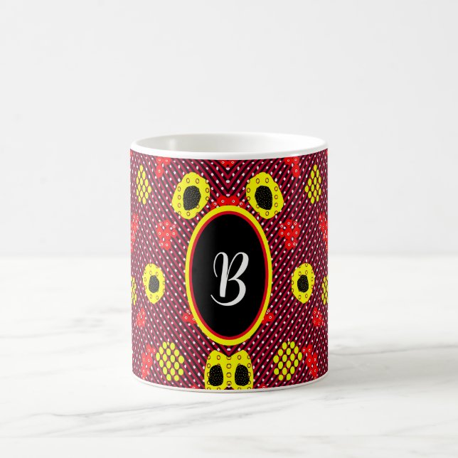 Geometriska former magisk mugg (Center)