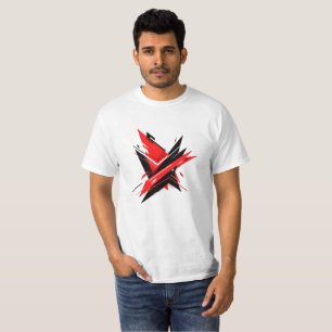 Geometriska former med fet Abstrakt - moderna T-Sh T Shirt