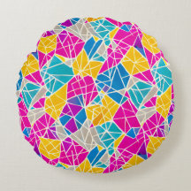 Geometriska former och Linjer i Vibrant Färg